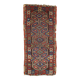 Handmade antique collectible Turkish Yastik rug 45cm x 91cm 1880s