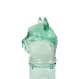 Small Glass Cats Carafe Cat Bottle Vetreria Etrusca Glassware