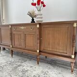 Louis XVI style mahogany sideboard – Satin finish, perfect condition
