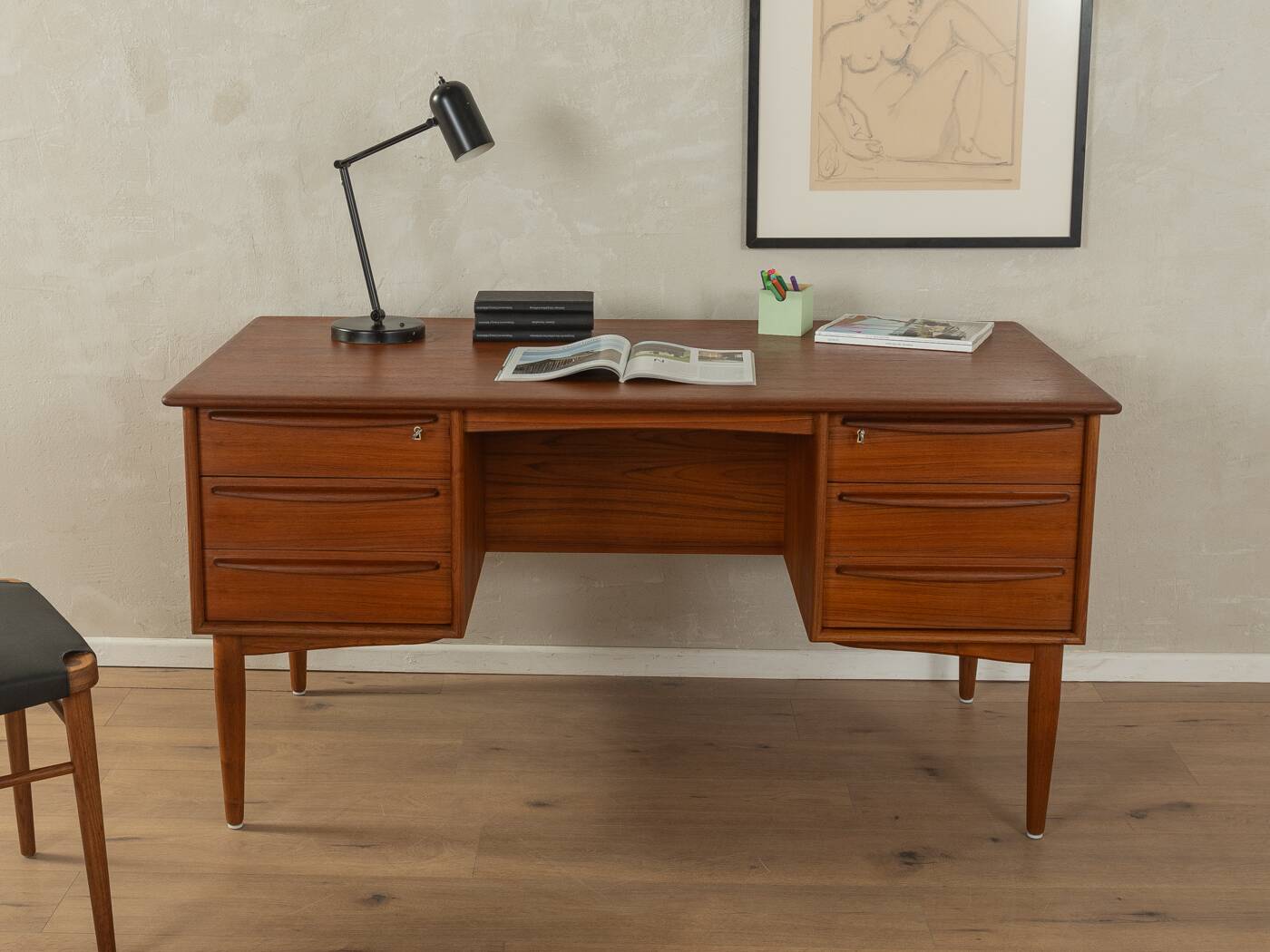 1960s desk, Svend Åge Madsen, vintage