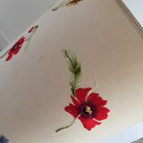 Handmade vintage oval lampshade