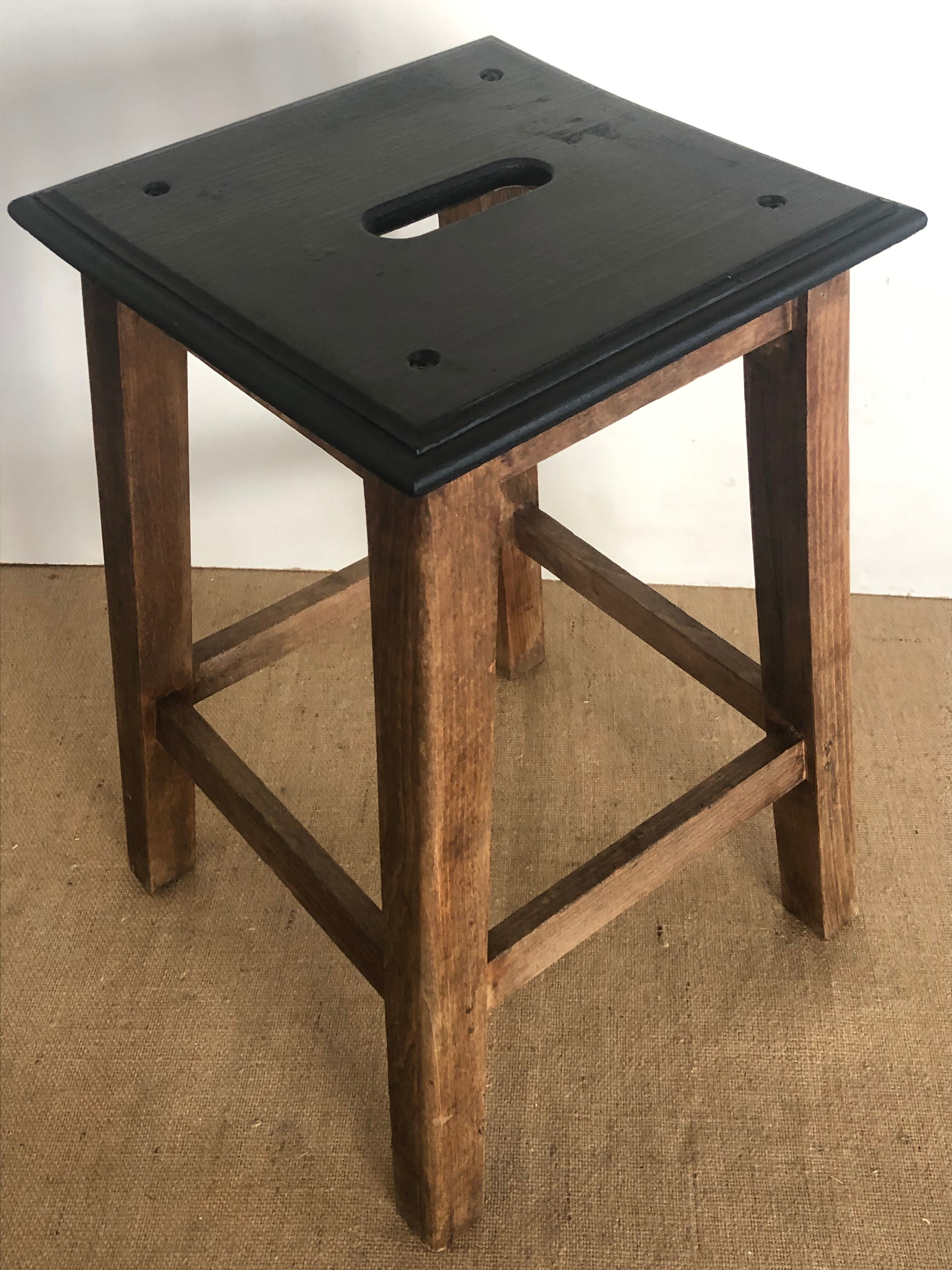 Old wooden stool