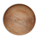 Crude wooden dish