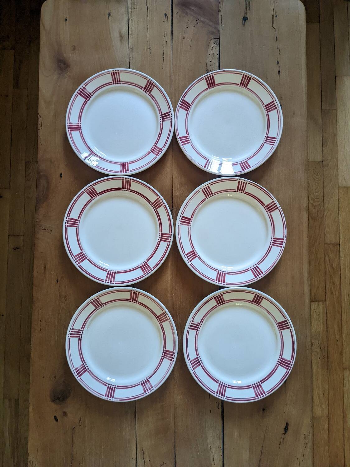 Badonviller dinner plates