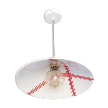 Vintage ceramic pendant lamp