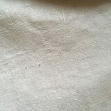 Old tablecloth damask monogrammed m n cross-stitch