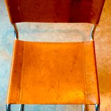 Marcel Breuer model B33 camel leather chairs, 1928