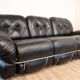Italian vintage sofa by Adriano Piazzesi 1970