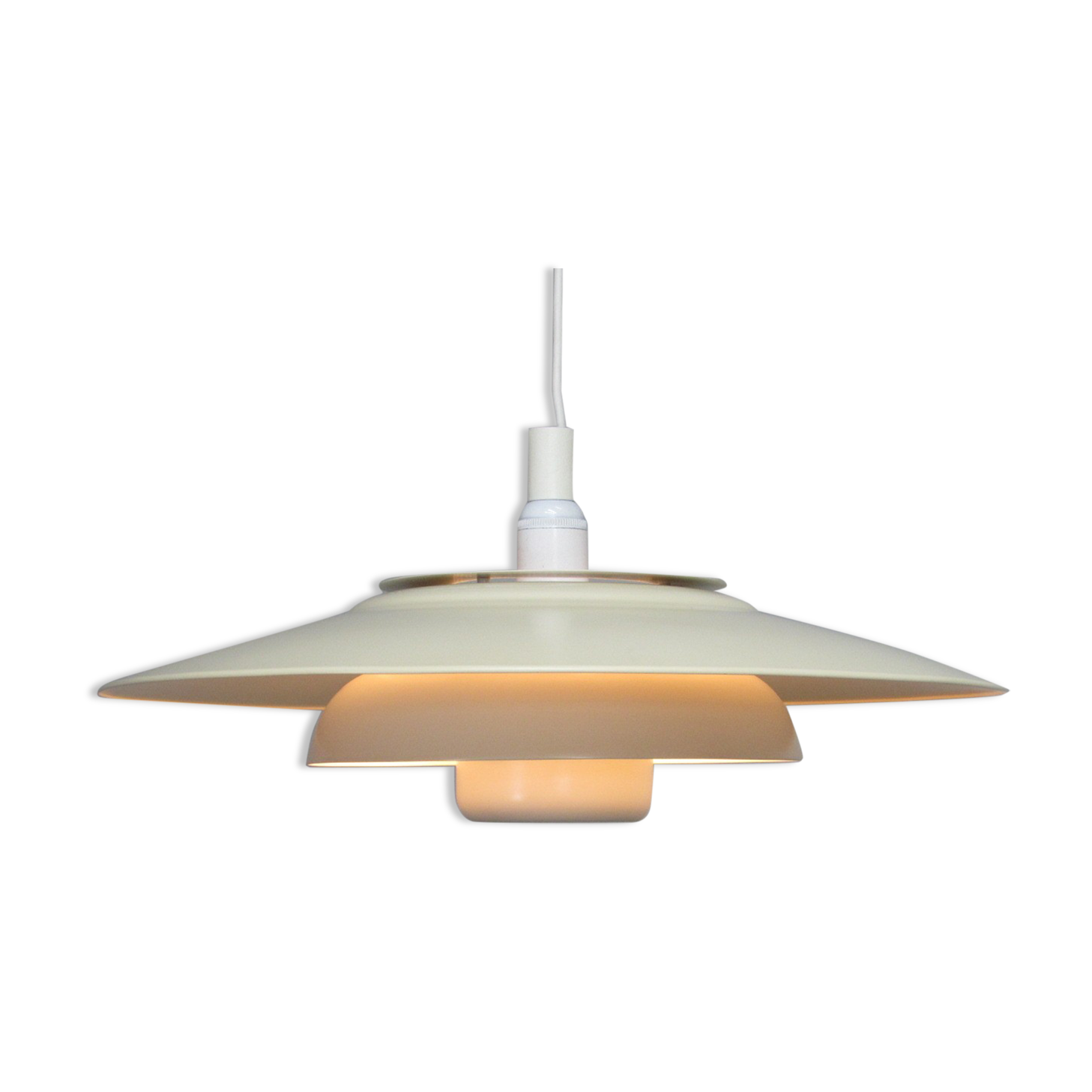 Four tiered pendant from Denmark 1960s