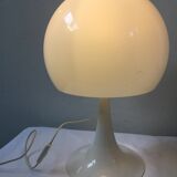 70s White mushroom lamp
