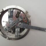 plafonnier ou applique murale  métal et globe verre bullé