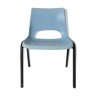 Chaise enfant plastique bleu clair