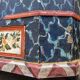 Antique hand-painted Baroque chest folk art cabinet dated solid wood Central Europe, 1865