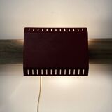 Adjustable wall lamp red scandinavian design 1950