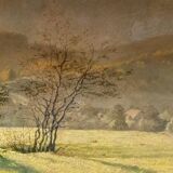 Albert Gianini (1876-1937) Signed and titled "Autumn Landscape"