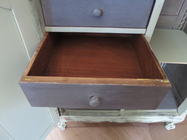 Vintage - confiturier - buffet bas – Champêtre / Shabby chic - Bois massif