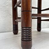 Chair in beech and straw