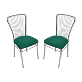 Pair of Mid-century Chrome Chairs,Nowy Styl,circa 1980's.