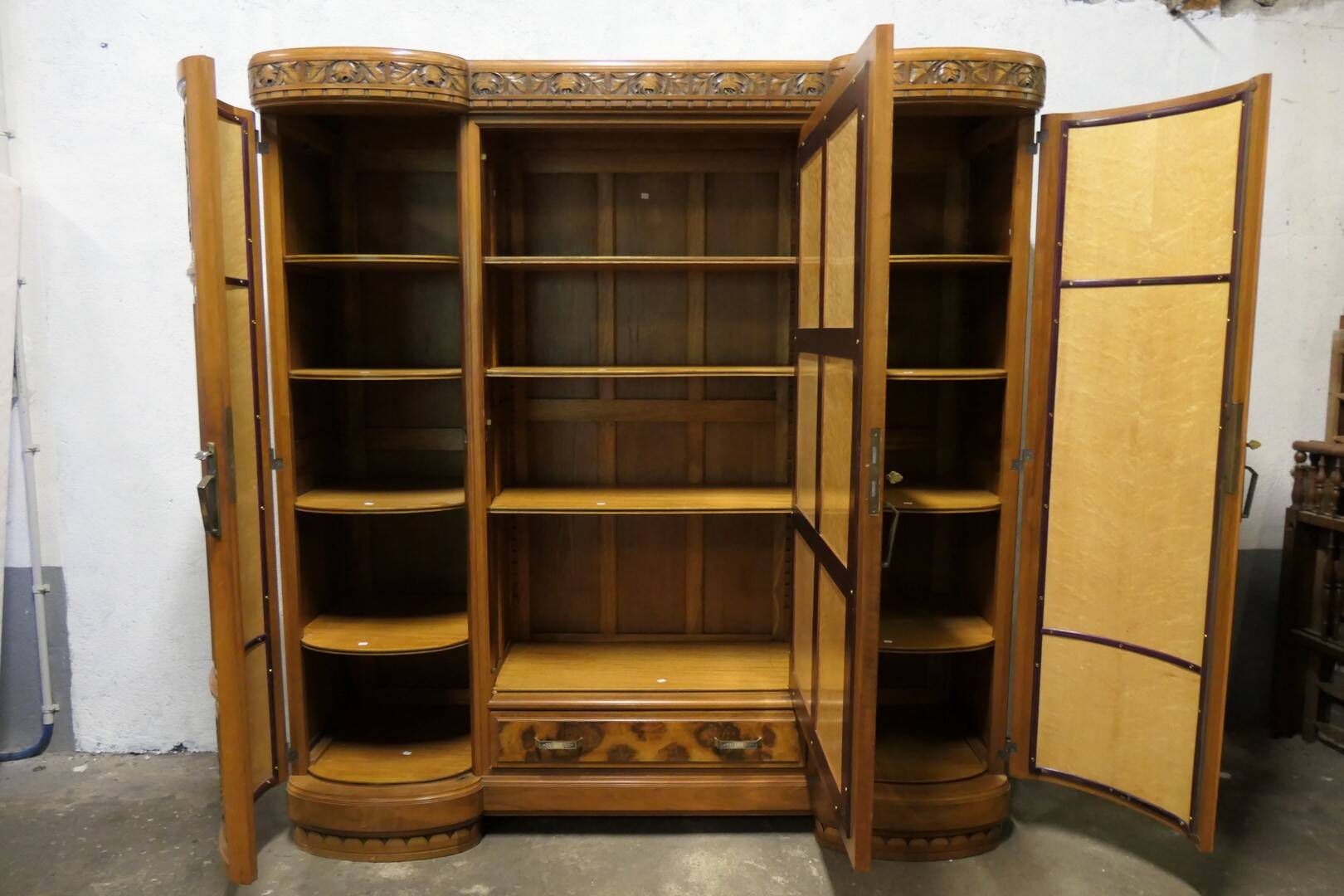 Art deco wardrobe