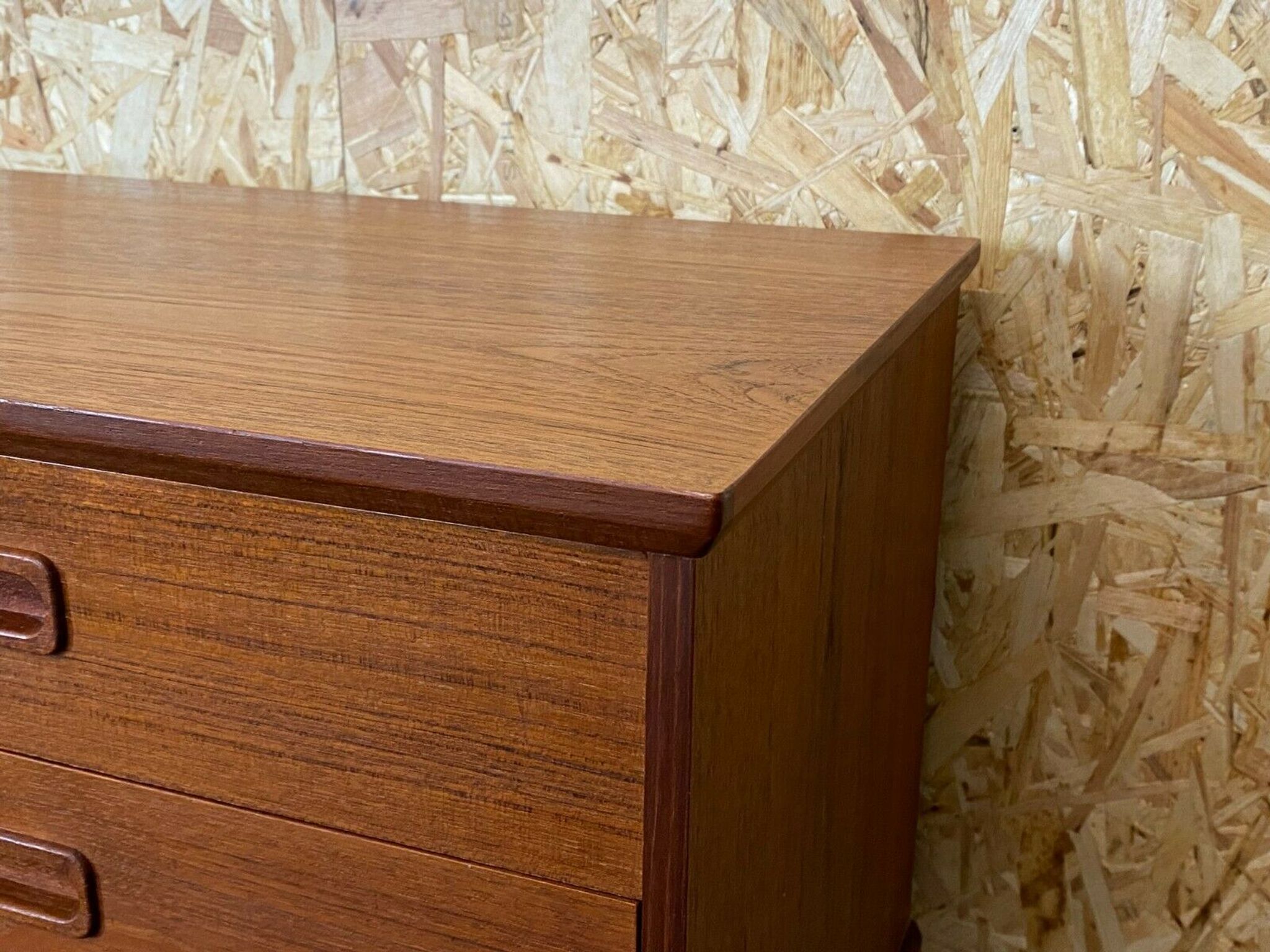 60s 70s teak sideboard Credenza cabinet Danish Modern Design Denmark 70s