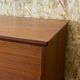 60s 70s teak sideboard Credenza cabinet Danish Modern Design Denmark 70s