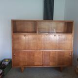 Meuble haut secrétaire scandinave