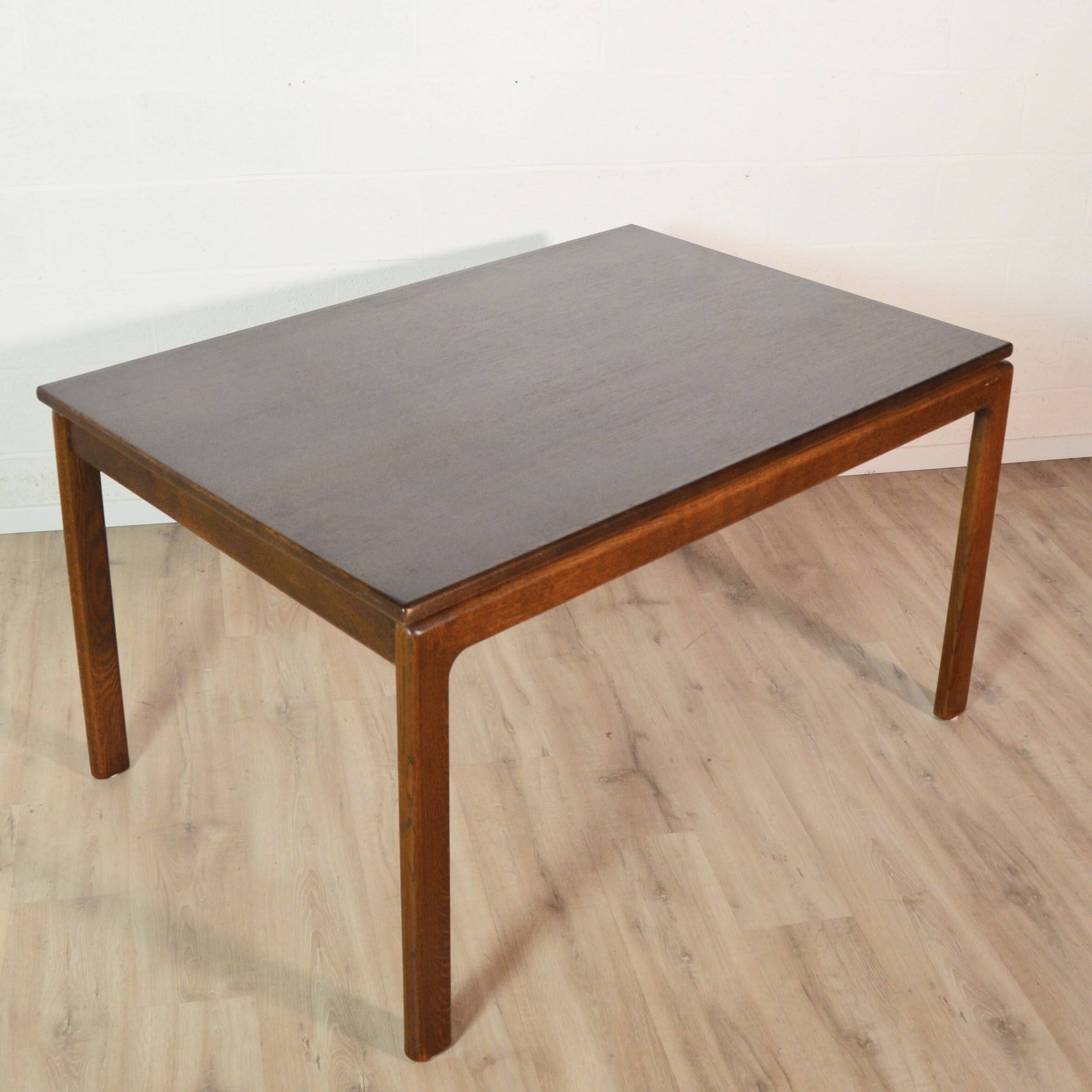 Lübke extendable dining table, German design, 1970s