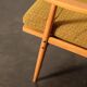 Boomerang armchair, original fabric