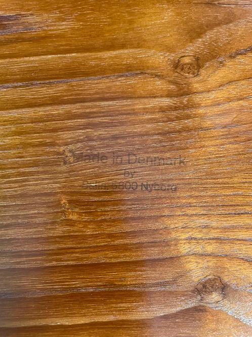 Set of 3 MCM nesting side tables in Danish teak