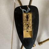 Paire d’appliques double 1950