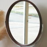 Dressing table - round mirror - 60s