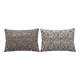 Lot de 2 housses de coussin kilim vintage 41x61 cm