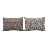 Set of 2 vintage kilim cushion covers 41x61 cm