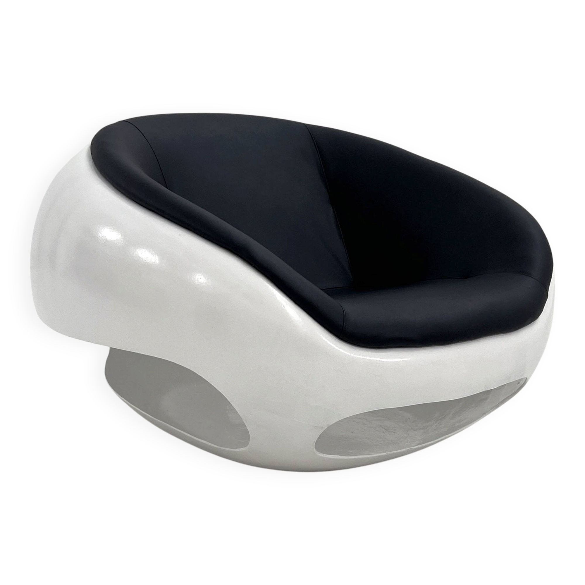 Egg Chair in fibreglass Pod by Mario Sabot, 1960