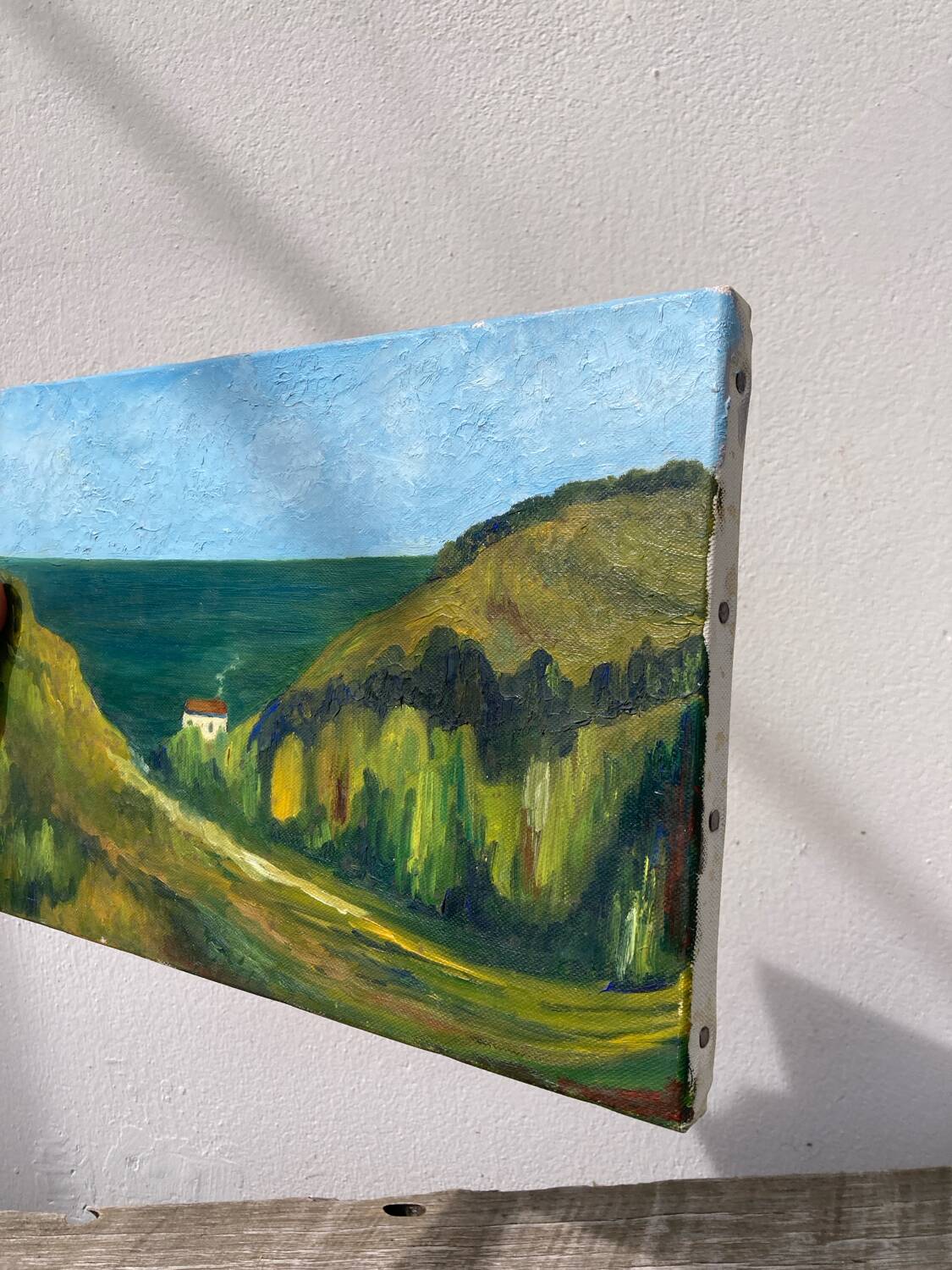 Peinture à l'huile paysage