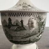 Old Sugar Bowl Jemmapes Faience (Cappellemans)