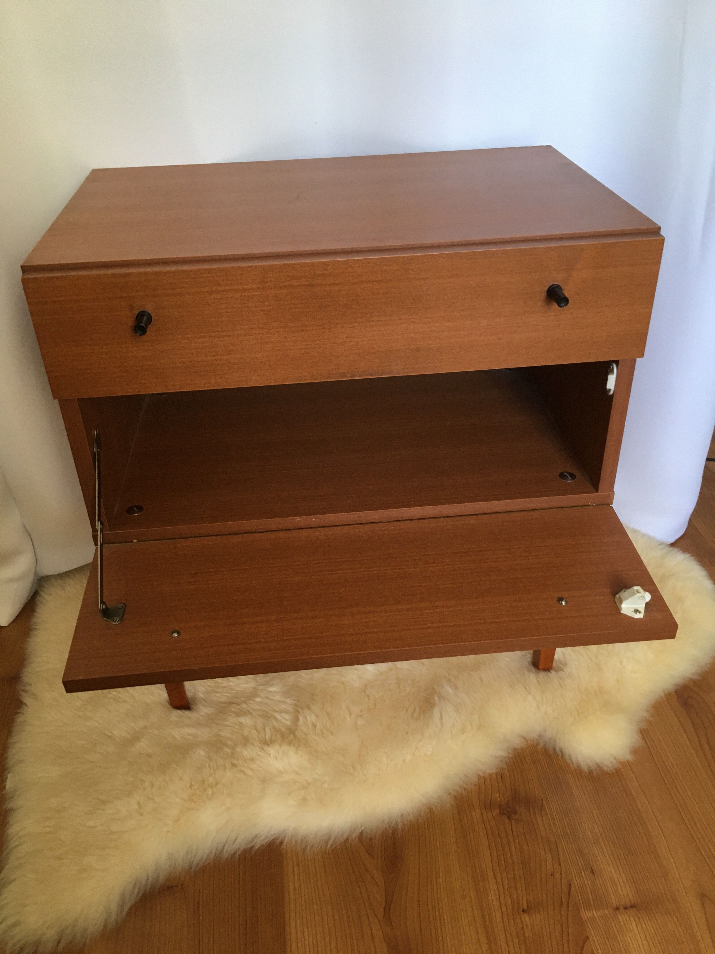 Vintage bedside table