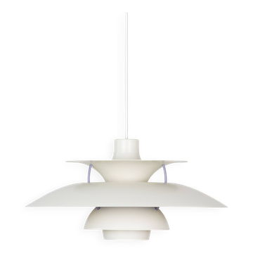 Vintage Danish pendant lamp PH 5 by Poul Henningsen, Louis Poulsen, 1958