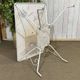 1980s metal garden table