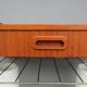 Scandinavian wall shelf with drawer