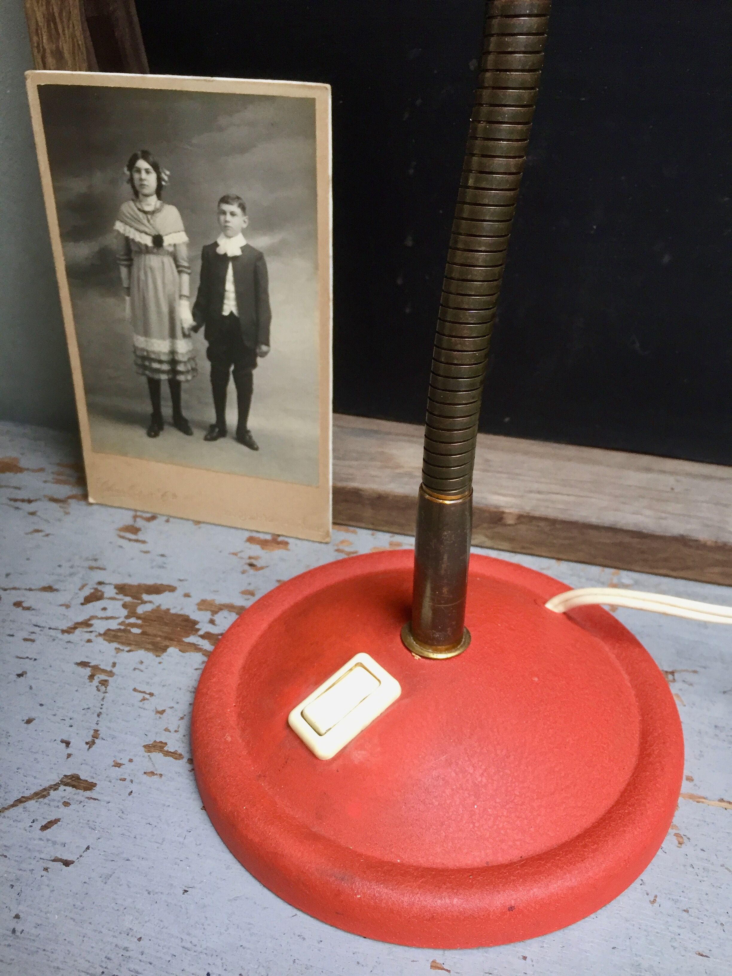 Large vintage office lamp