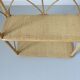 Bamboo rattan spread 60s 70s