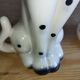 Paire de chiens dalmatiens vintage