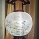 Traditional japanese lantern, chochin, paper electric lantern in its original box