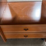 Vintage light wood desk