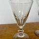 Set 3 verres à eau taillés main, XIXème