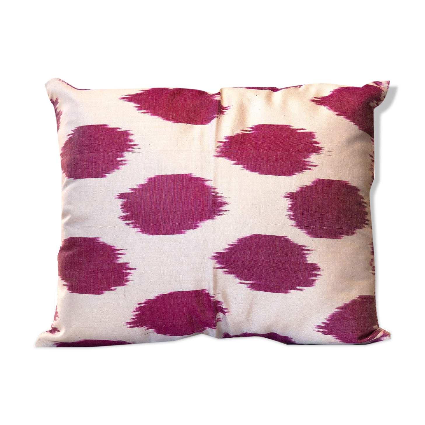fuchsia Pink spotted Cushion Cover, Unique Scatter Cushion
