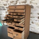 Former craft furniture with watchmaker's layette drawers
