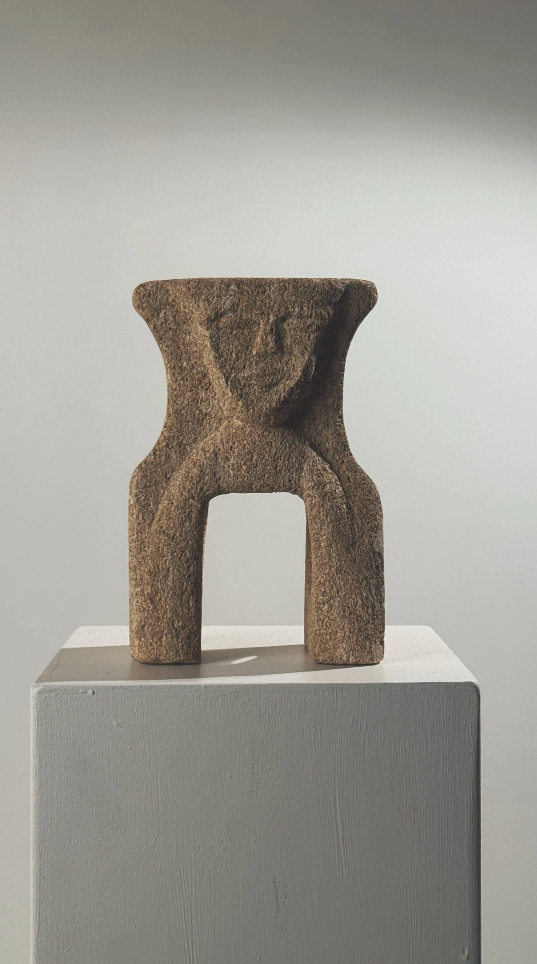 Anthropomorphic totem attributed to Albert Tormos, 1970