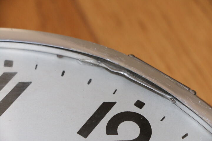 Steel wall clock 1960